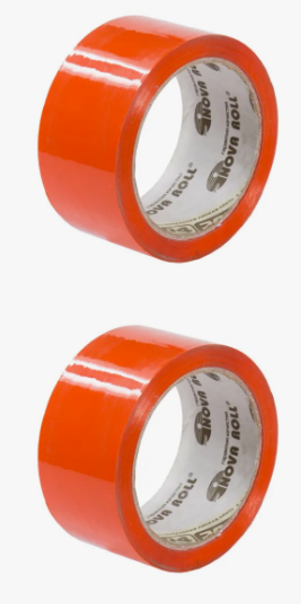 Скотч 48мм* 66м, 40 мк. NOVAROLL оранжевый 228ор