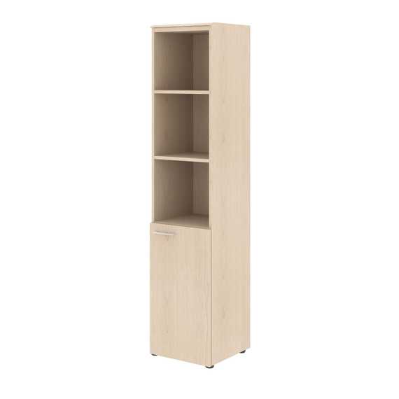 Шкаф колонка с глухой малой дверью (R) и топом WHC 42.5(R)  432х432х1949 WAVE