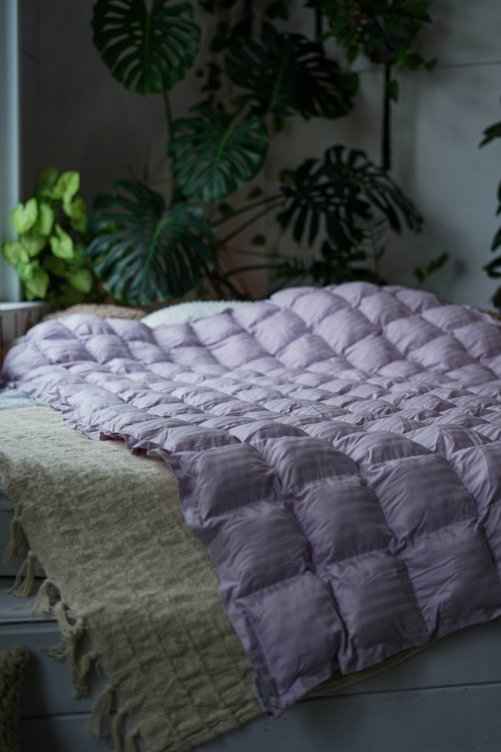 Утяжеленное одеяло "Comfort" из однотонного премиального хлопка