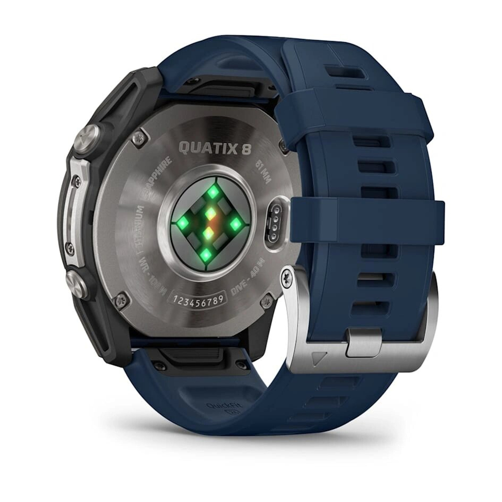 Умные часы Garmin Quatix 8 51mm, Amoled, Sapphire, Premium Marine Smartwatch (010-02905-91)