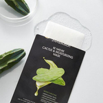 Маска тканевая увлажняющая с кактусом JMsolution Be Nature Cactus & Moisturizing Mask, 24мл
