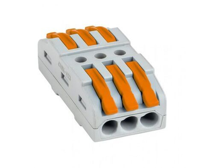 EKF СМК 222-423 Клемма проходная 3 полюса 0,08-4мм2 EKF PROxima - 3 шт