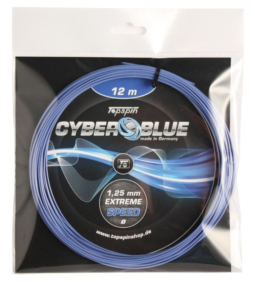 Теннисные струны Topspin Cyber Blue (12m)