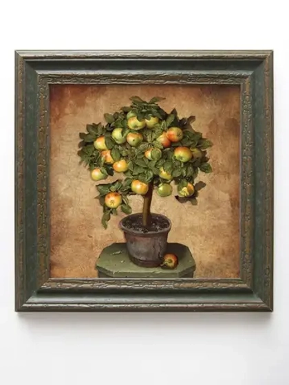 Картина на стену интерьерная на холсте 26х26 см