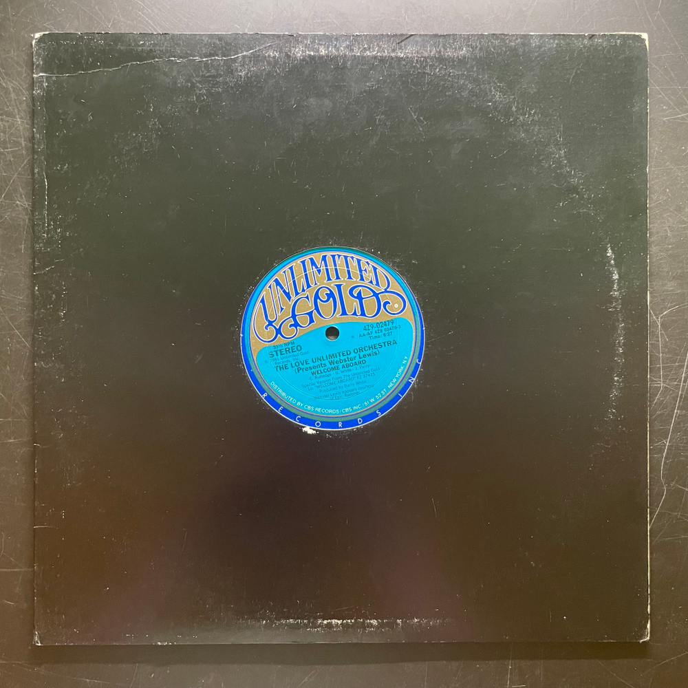 The Love Unlimited Orchestra Presents Webster Lewis ‎– Welcome Aboard / Strange (США 1981г.)