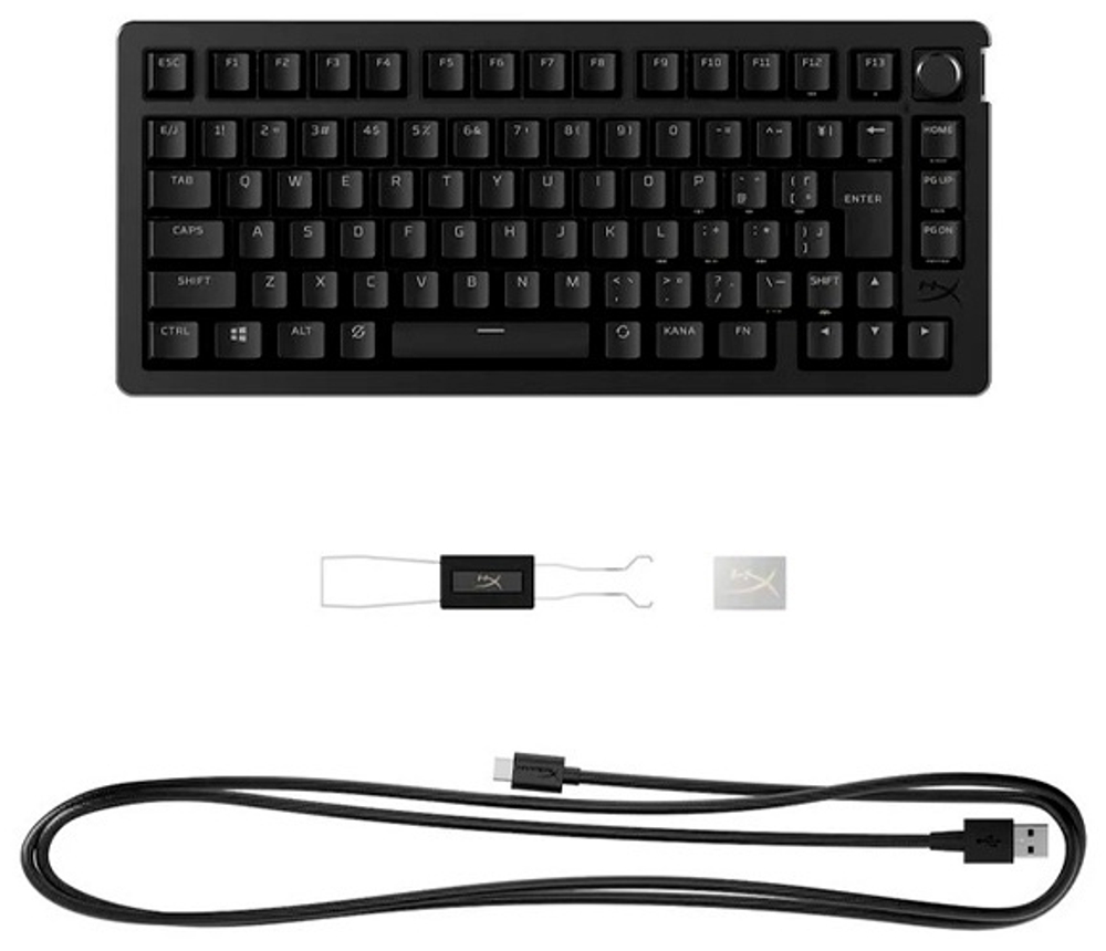 Клавиатура HyperX Alloy Rise 75 91Y91AA#ACB черный