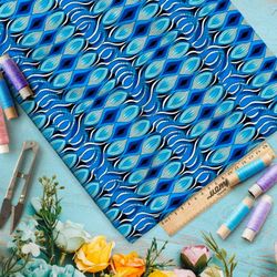 Ткань премиум дюспо геометрия галактики