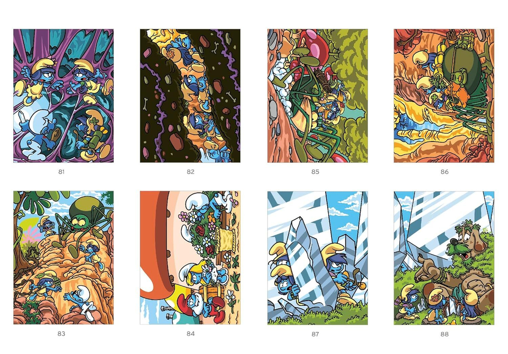 Раскраска Coloriages mystères - Schtroumpfs Tome 2, 128 стр.
