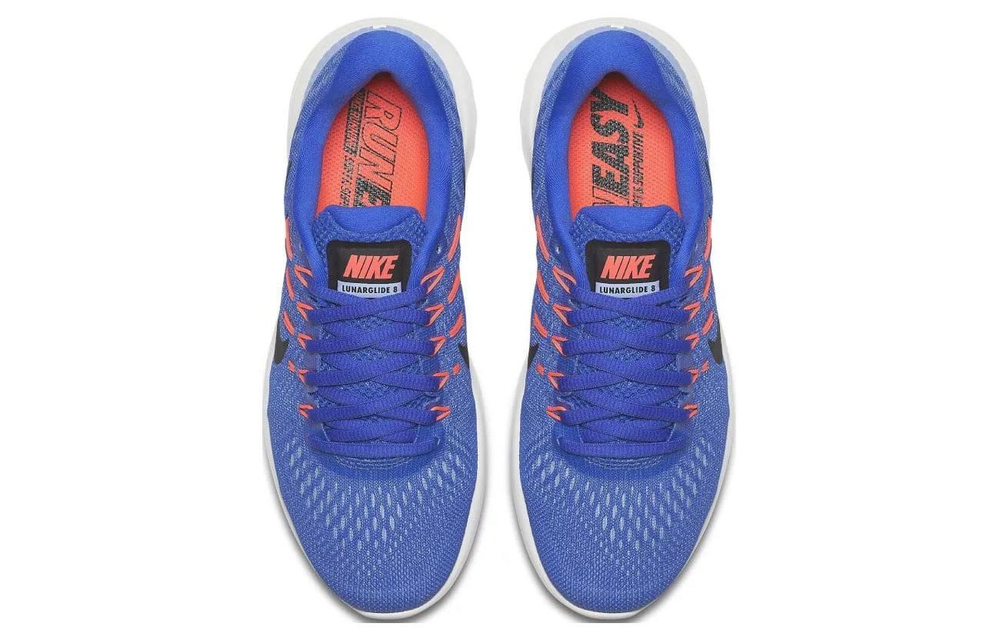Кроссовки Nike Lunarglide 8 (Женская размерная сетка)
