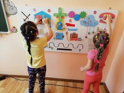 Развивающая панель "Забава"