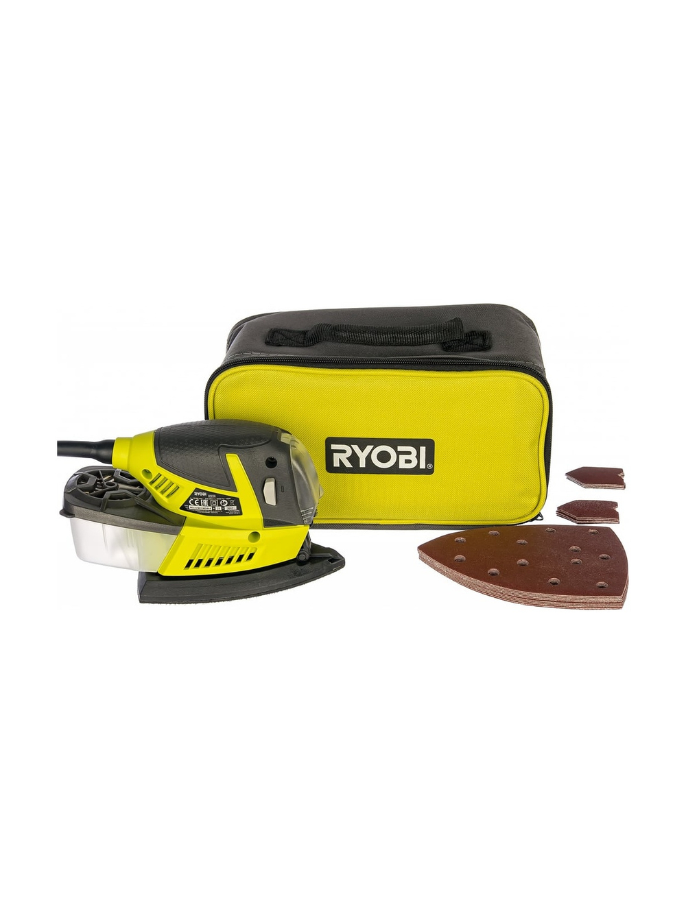 Дельташлифмашина Ryobi + 20 шлифлистов RPS100-SA20 5133002906