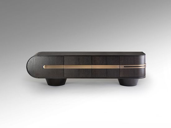 Luca Тумба под ТВ темный дуб