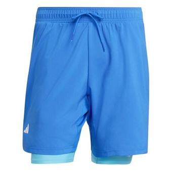 Мужские теннисные шорты Adidas Club 2in1 - glory blue