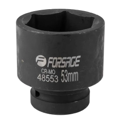 Головка ударная 1'', 53мм (6гр.) Forsage F-48553