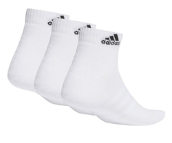 Теннисные носки Adidas Cushioned Sportswear Ankle 3P - White