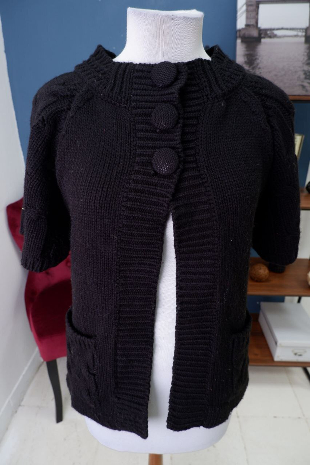 Кардиган Miss N. с шерстью 48 размер