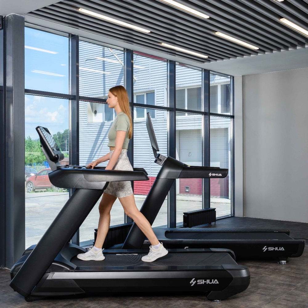 Профессиональная беговая дорожка SHUA SH-T8919T (15,6" экран)