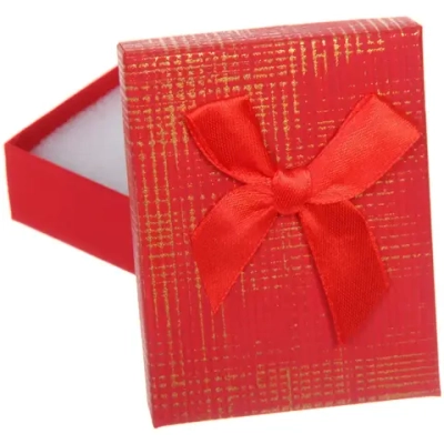 Коробка подарочная «With love» 9*7*3 см, Красный