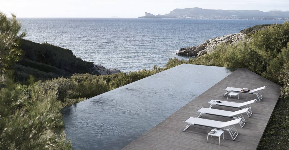 Шезлонг B&B Italia Mirto Outdoor