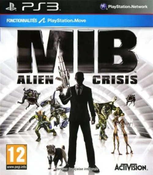 PS3 Men in Black: Alien Crisis/Люди в черном (с поддержкой PS Move) (Б/У, Английская версия, BLES-01549)