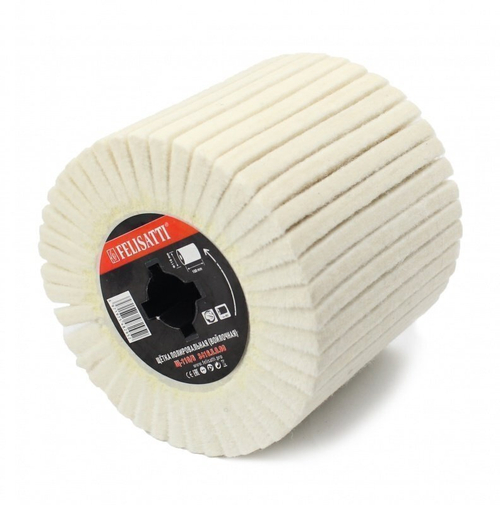 Щетка для полировки Felisatti Щ-110/6 из искусственного материала (для окончательной полировки и придания блеска)