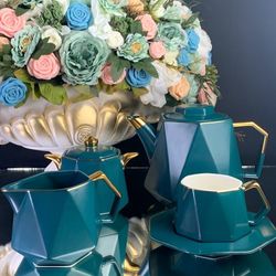 Lenardi 106-193 Чайный сервиз 17пр. 220 мл в под.уп.(х6)Фарфор