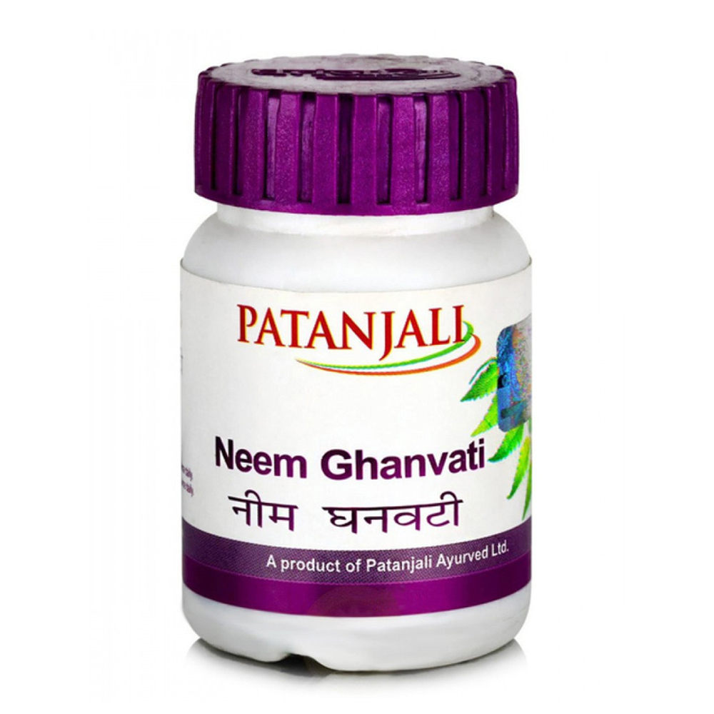 Ним гханвати Патанджали (Neem ghanvati Patanjali), 60 таблеток