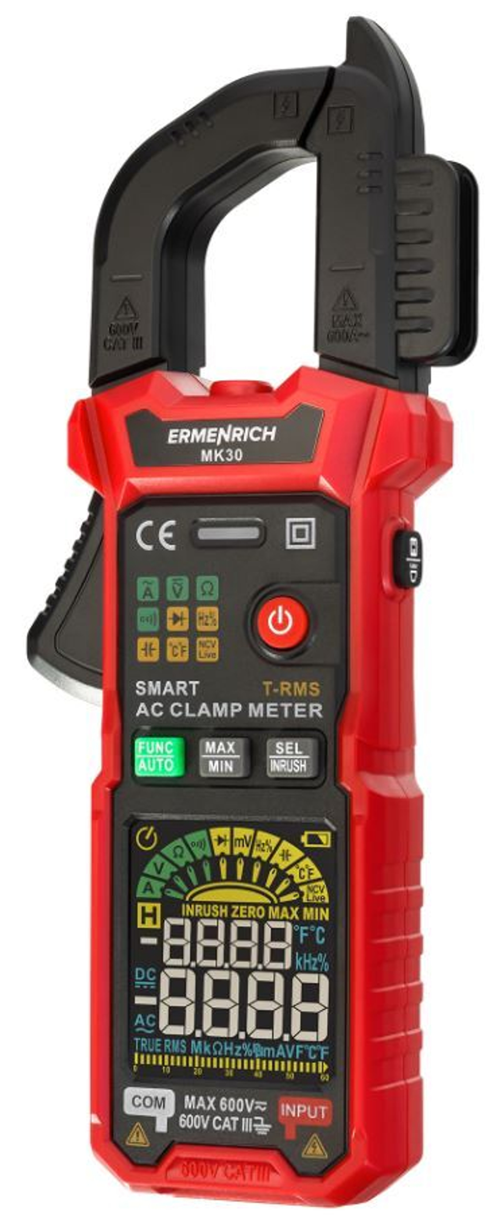Токоизмерительные клещи  Ermenrich 82967