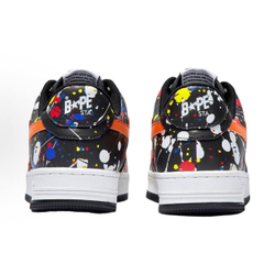 A Bathing Ape Bape Sta M1 "Paint Splatter Black"