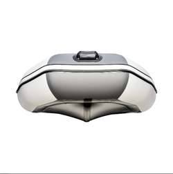 Лодка ПВХ Таймень NX 2850СКК Слань-книжка киль "Комби" светло-серый/графит