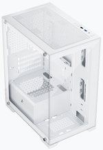 Корпус mATX 1STPLAYER Mi2-WH-3F1-W