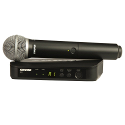 Shure Вокальная радиосистема BLX24E/PG58 M17 662-686 MHz, черный