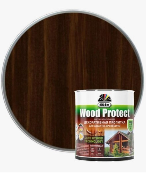 Антисептик Dufa Wood Protect палисандр 0,75 л