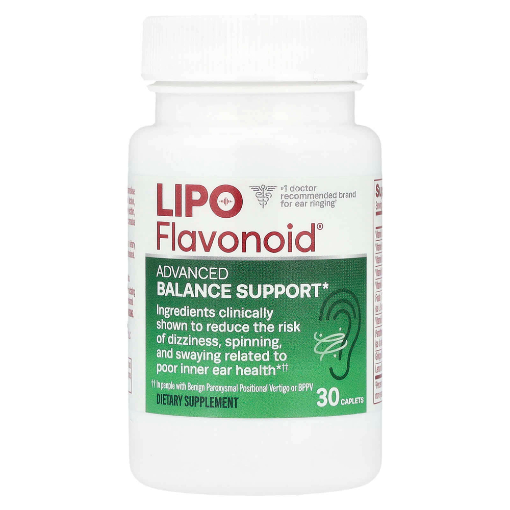 Lipo-Flavonoid, Улучшенная поддержка баланса, 30 капсул