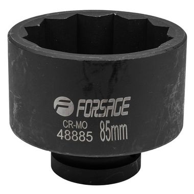 Головка ударная 1'', 85мм (12гр.) Forsage F-48885