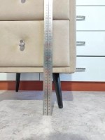 Ножки мебельные черные Штык Косой 150мм/4шт