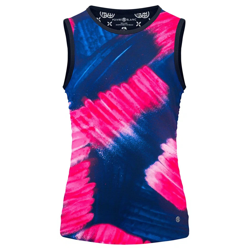 ОДЕЖДА ДЛЯ ТЕННИСА Женская, Майка POIVRE BLANC SLEEVELESS .