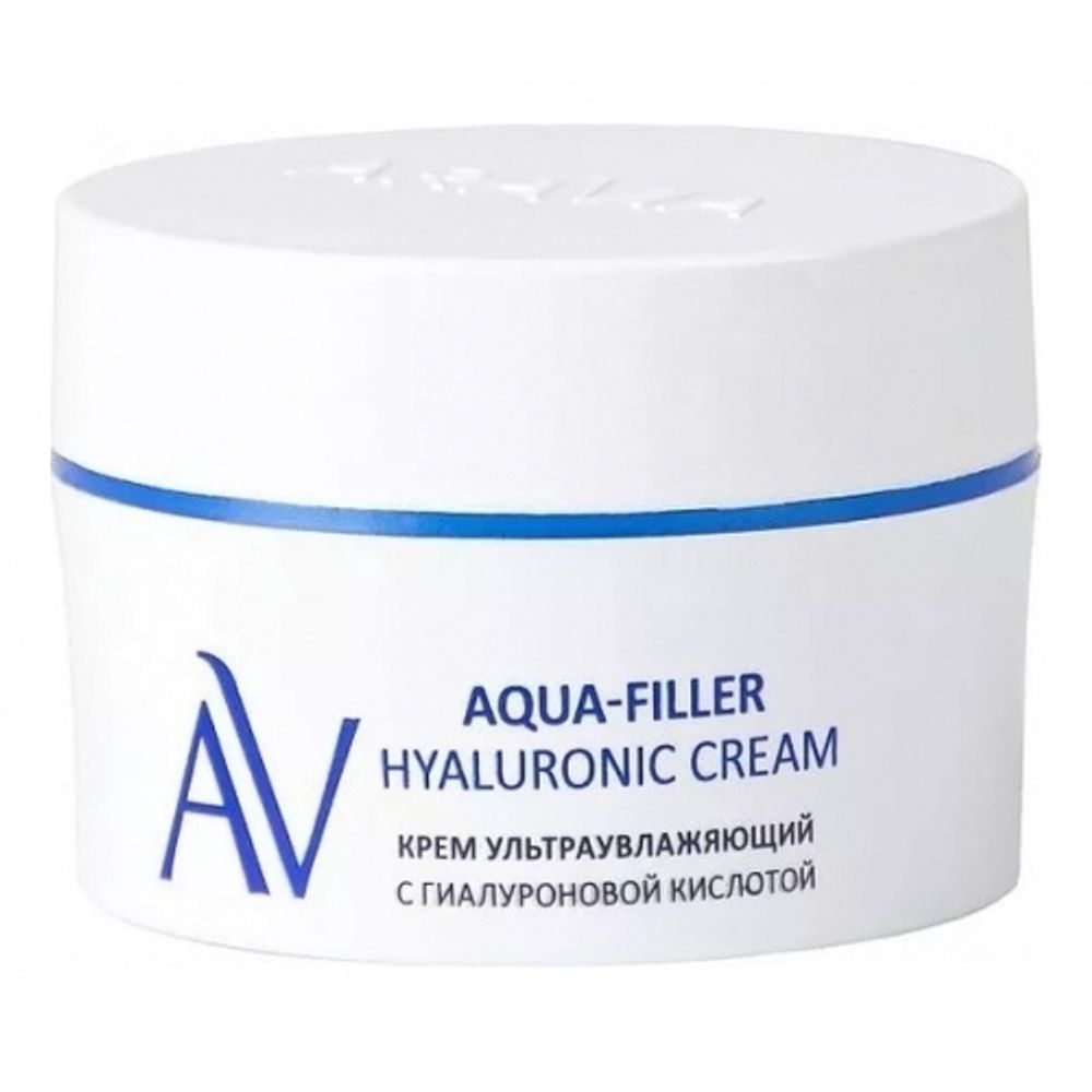 Крем ультраувлажняющий с гиалуроновой кислотой «Aqua-Filler Hyaluronic Cream», Aravia, 50 мл.