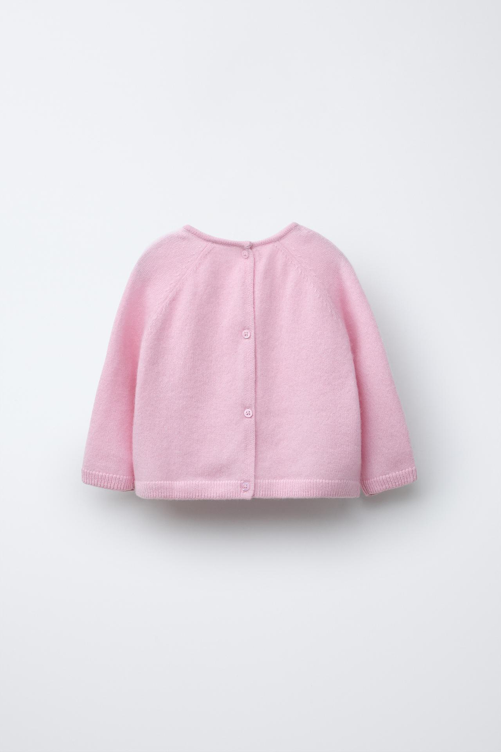 ZARA СВИТЕР ИЗ 100% КАШЕМИРА, РОЗОВЫЙ