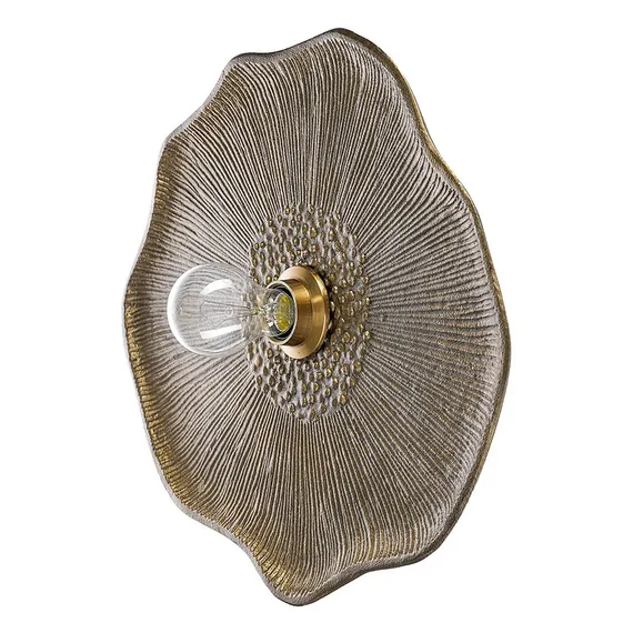 Светильник настенный wildflower, 41х46 см, античная латунь