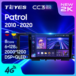Teyes CC3 2K 9"для Nissan Patrol 6 2010-2020