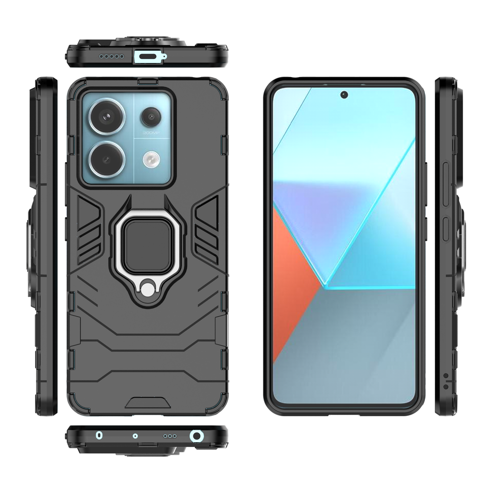 Противоударный чехол с кольцом Panther Case для Poco X6 5G