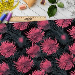 Ткань премиум дюспо танцующие линии природы