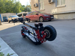 Электросамокат ZAXBOARD Hunter V5 MOTO AQUA TEM-245