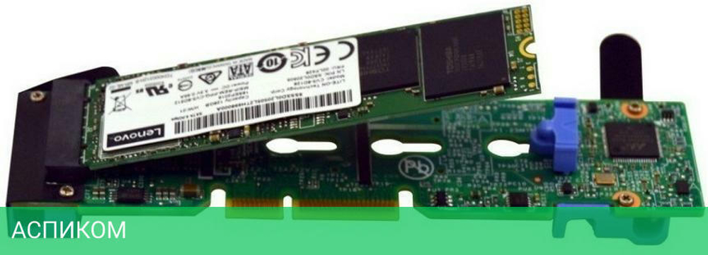 Плата расширения Lenovo M.2 SATA 2-Bay RAID Kit (4Y37A09739)