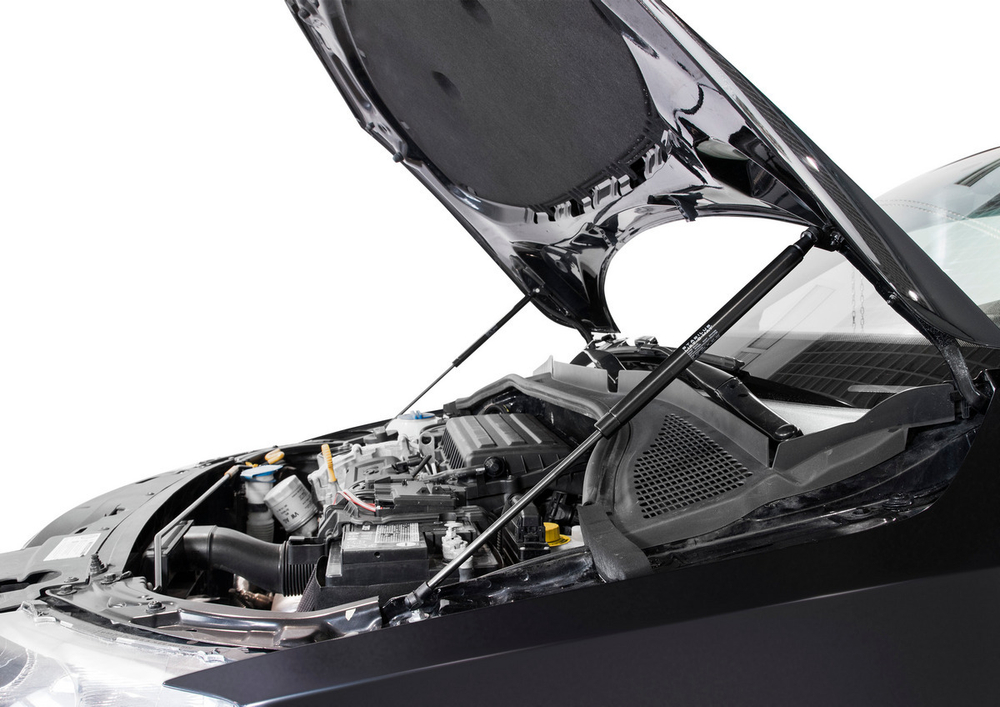 Газовые упоры капота АвтоУпор для Skoda Rapid I, II 2013-2020 2020-н.в./Volkswagen Polo VI лифтбек 2020-н.в., 2 шт., USKRAP012