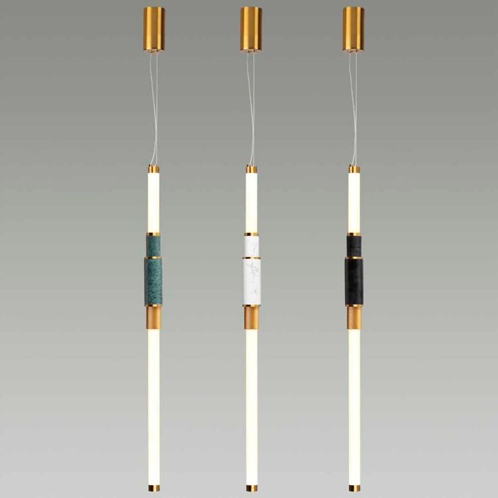 Подвесной светодиодный светильник Odeon Light Midcent Marmi 4360/14L