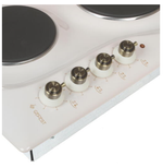 Поверхность варочная  Гефест СВН 3210 К55 (кремовая эмаль, ручки латунь)