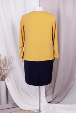 Блузка 2860ЛП, Золотой #96З092860ЛП