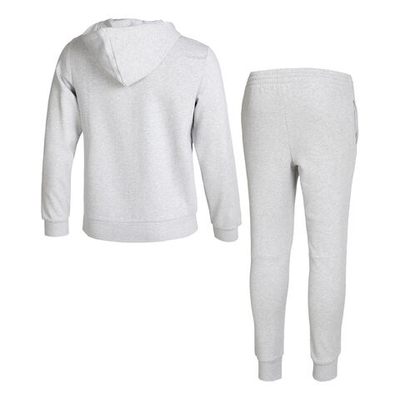 Мужские теннисные Костюмы Lacoste Core Solid Tracksuit Men - Lightgrey